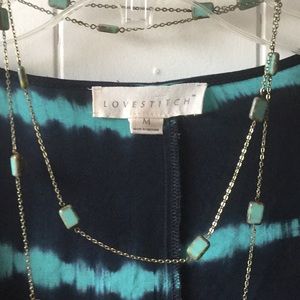 Love Stitch Tops - LOVE STITCH TIE DYE BLOUSE Love Stitch Tops - LOVE STITCH TIE DYE BLOUSE